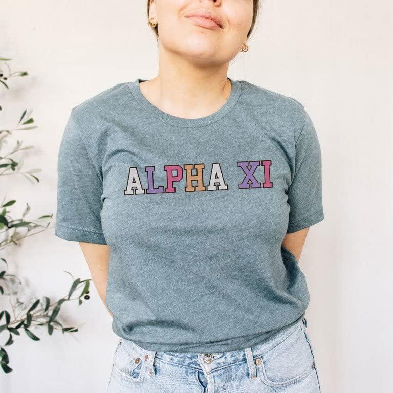 imageAlpha Xi Delta Nickname TeeLight Blue