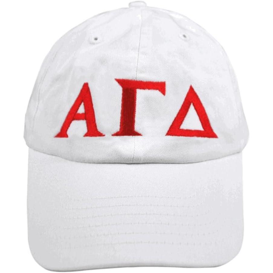 imageAlpha Gamma Delta Greek Letter HatWhite