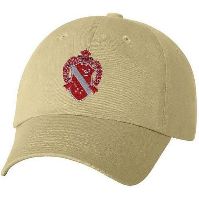 imageAlpha Phi Crest Shield HatKhaki