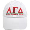 Alpha Gamma Delta World Famous Line Hat(White)