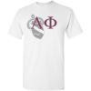 Alpha Phi Greek Crest T-Shirt(Light Grey)