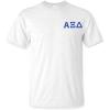 Alpha Xi Delta World Famous Crest Tee(White)