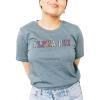 Greekgear Alpha Phi Nickname Tee(Light Blue)