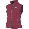 Greekgear Alpha Phi Quilted Vest(Maroon)