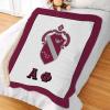 Greekgear Alpha Phi Sherpa Lap Blanket