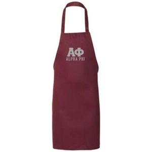 Greekgear Alpha Phi Large Apron Maroon