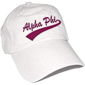 Greekgear Alpha Phi Tail Hat(White)