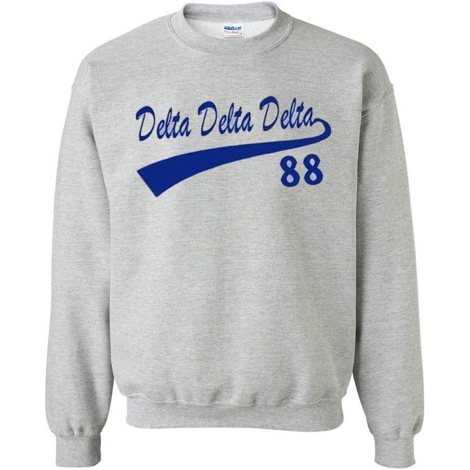 imageDelta Delta Delta Tail SweatshirtsLight Grey