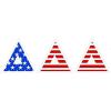 Delta Delta Delta American Flag Greek Letter Sticker