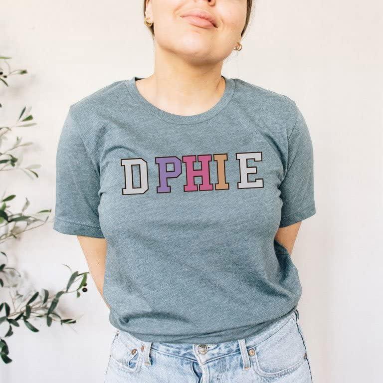imageDelta Phi Epsilon DPHIE Nickname TeeLight Blue