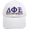 Delta Phi Epsilon DPHIE World Famous Line Hat(White)