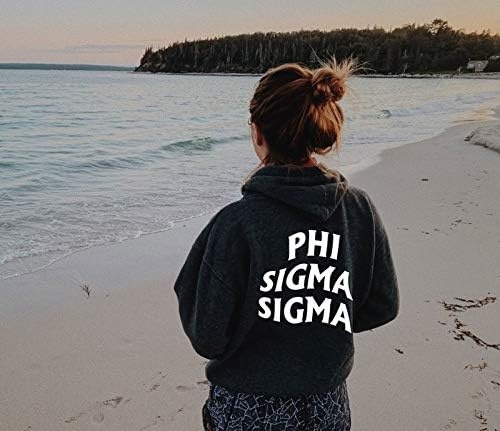 imageGreekgear Phi Sigma Sigma Social HoodieBlack