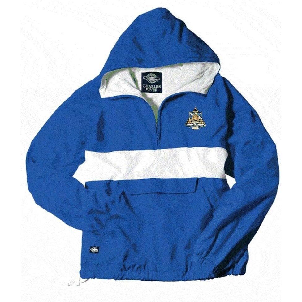 imageGreekgear Phi Sigma Sigma AnorakRoyal BlueWhite