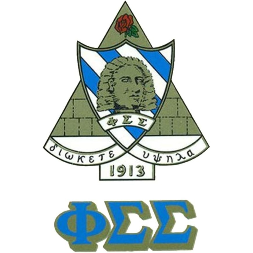 imagePhi Sigma Sigma Crest Decals