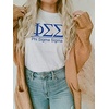 Phi Sigma Sigma Heavyweight T-Shirt(White)