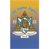 Phi Sigma Sigma House Flag Banner