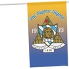 Phi Sigma Sigma House Flag Banner