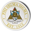 Phi Sigma Sigma Circle Crest – Shield Decal