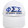 Phi Sigma Sigma World Famous Line Hat(White)