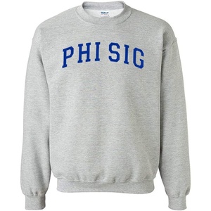 Greekgear Phi Sigma Sigma Nickname College Crew(Light Grey)