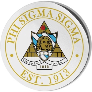 Phi Sigma Sigma Circle Crest – Shield Decal