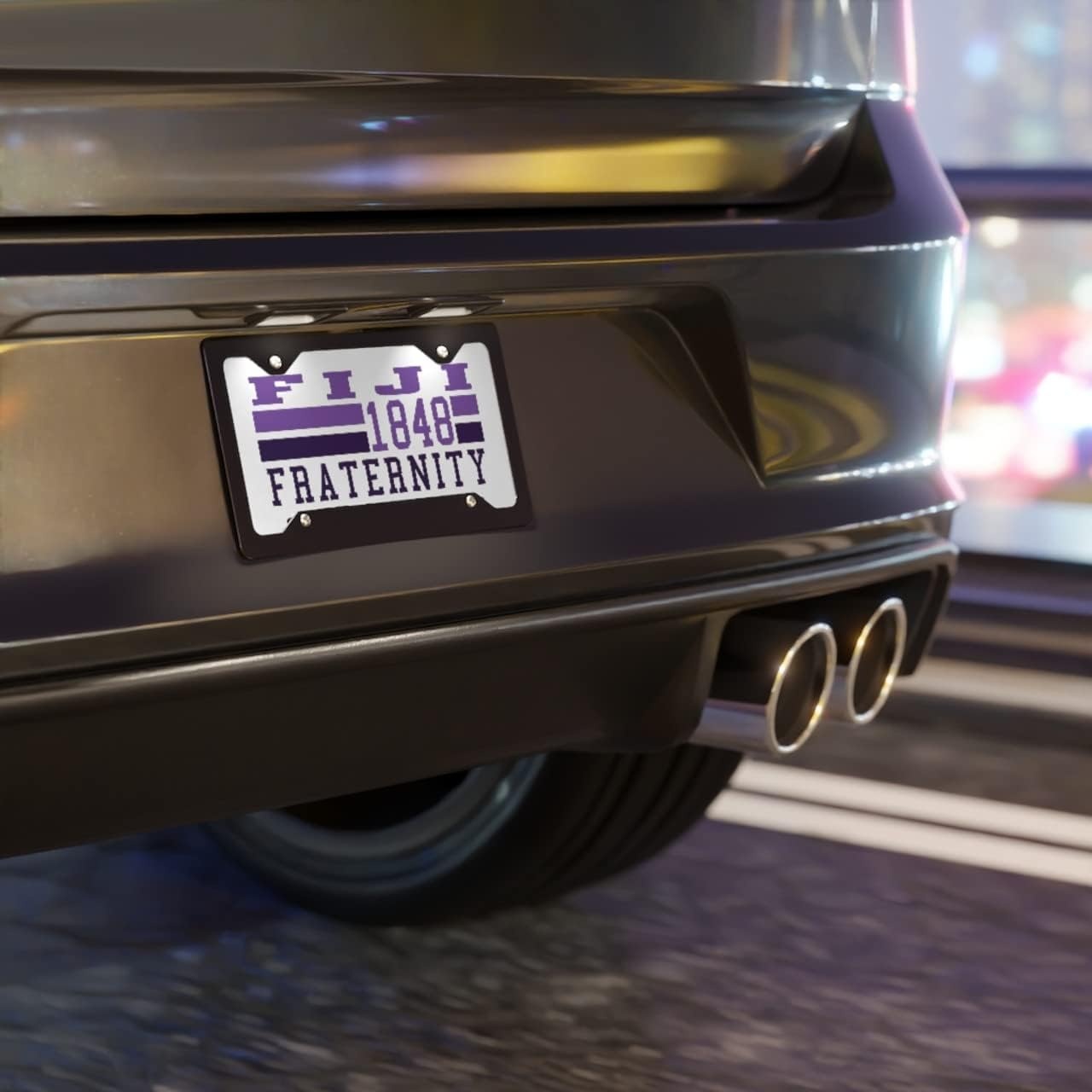 imageFiji Year License Plates