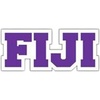 Fiji Long Window Sticker