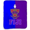 Greekgear Fiji Two Tone Sherpa Lap Blanket