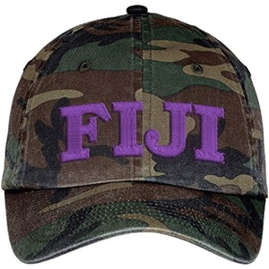 Fiji Lettered Camouflage Hat