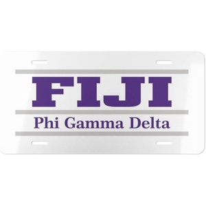 Fiji Lettered Lines License Covers