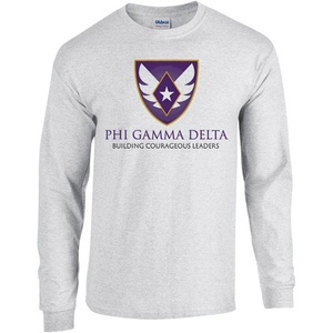 Fiji Logo Long Sleeve Tee(Light Grey)