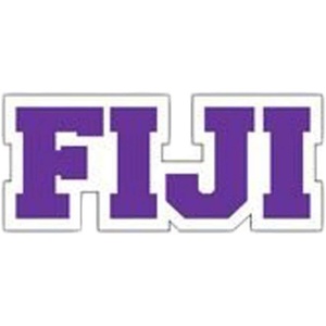 Fiji Long Window Sticker