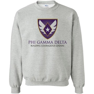 Greekgear Fiji Logo Crewneck Sweatshirt(Sports Grey)