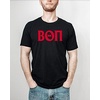 Greekgear Beta Theta Pi Letter Tee(Black)