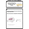 Personalized Alpha Chi Rho Greek Line Hat(White)