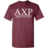 Alpha Chi Rho Bar Tee(Maroon)