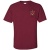 Alpha Chi Rho Crest – Shield Emblem Shirt(Maroon)