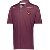 Alpha Chi Rho Greek Crest Emblem Defer Polo(Maroon/White)
