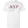 Alpha Chi Rho Greek Crest T-Shirt(Light Grey)