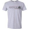 Alpha Chi Rho Logo Short Sleeve Tee(Sports Grey)