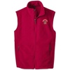 Greekgear Alpha Chi Rho Fleece Crest – Shield Vest(Red)
