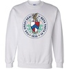 Greekgear Beta Theta Pi Logo Crewneck Sweatshirt(Light Grey)