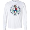 Greekgear Beta Theta Pi Logo Long Sleeve Tee(White)