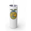 Greekgear FFA – National FFA Organization Skinny Tumbler with Straw, 20oz