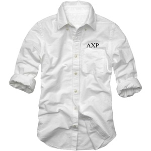 Alpha Chi Rho Classic Oxford(White/ Light Stone)