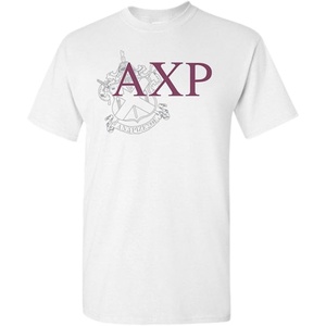 Alpha Chi Rho Greek Crest T-Shirt(Light Grey)