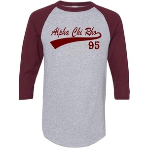 Alpha Chi Rho Tail Year Raglan(Grey W/Maroon)