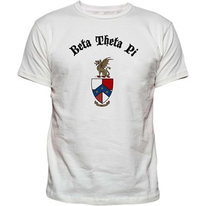 Beta Theta PI Vintage Crest T-Shirt(White)