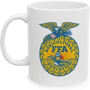 Greekgear FFA – National FFA Organization Ceramic Coffee Cup, 11oz