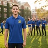 Delta Upsilon DU Emblem Polo(True Royal)